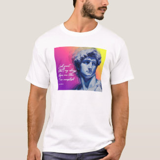 Camiseta Art Never Dies | Escultura de David