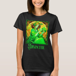 Camiseta Art Nouveau Absinthe