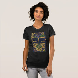 Camiseta Art Nouveau Blue Lily