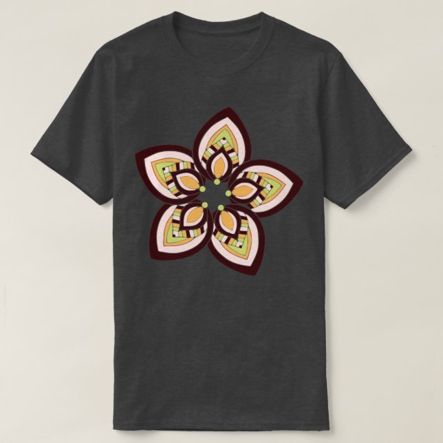 Camiseta Art Nouveau Estilo Vintage Design (Frente do Design)