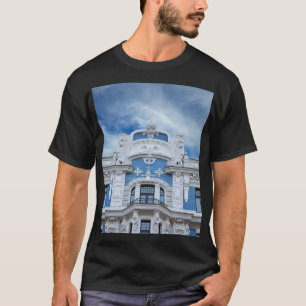 Camiseta Art Nouveau Fragment: Detalhe arquitetônico de Rig