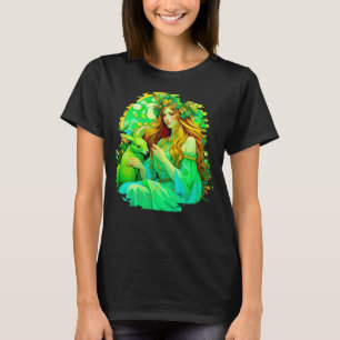 Camiseta Art Nouveau Ostara Celtic Primavera