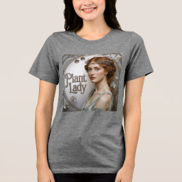 Camiseta Art Nouveau Plant Lady