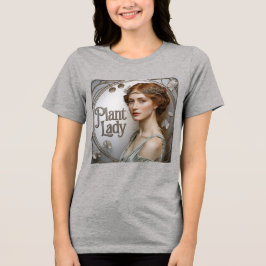 Camiseta Art Nouveau Plant Lady