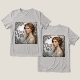 Camiseta Art Nouveau Plant Lady