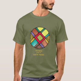 Camiseta Art Nouveau Rune Shirt Ingwaz - Earth Magic