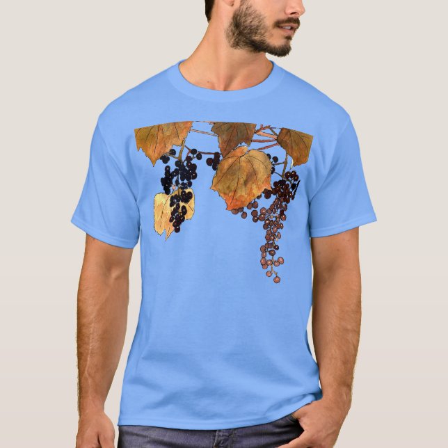 Camiseta Art Nouveau Uvas Congeladas (Frente)