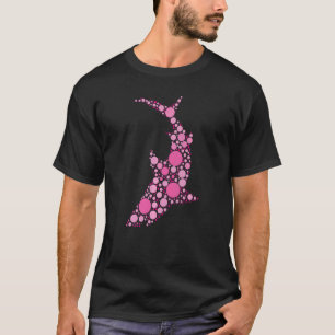 Camiseta Art Patterno Colorido Shark Setembro Internacional