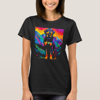 Camiseta Art Rottweiler Dog