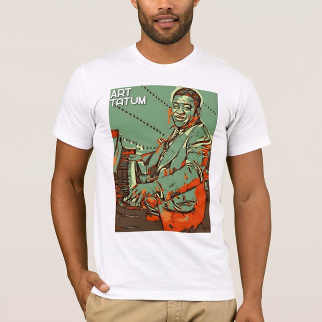 Camiseta Art Tatum (Frente)