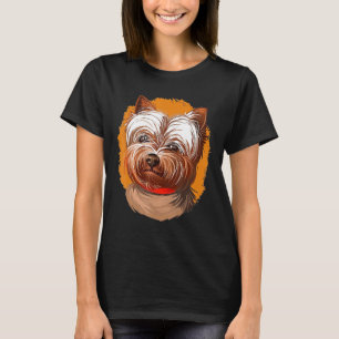 Camiseta Art Yorkshire Terrier Smile Yorkshire Terrier Dog