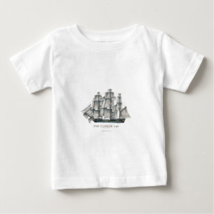 Camiseta Arte 1796 da surpresa do HMS