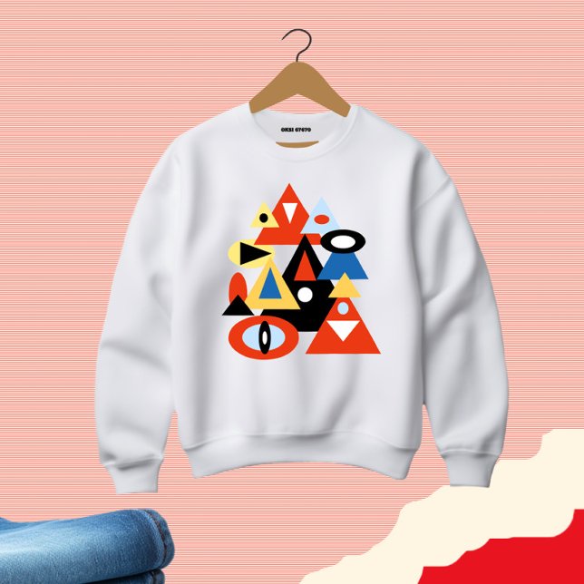 Camiseta Arte abstrata (Criador carregado)