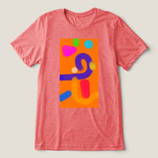Camiseta Arte abstrata colorida 10