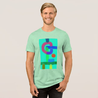 Camiseta Arte abstrata colorida 13