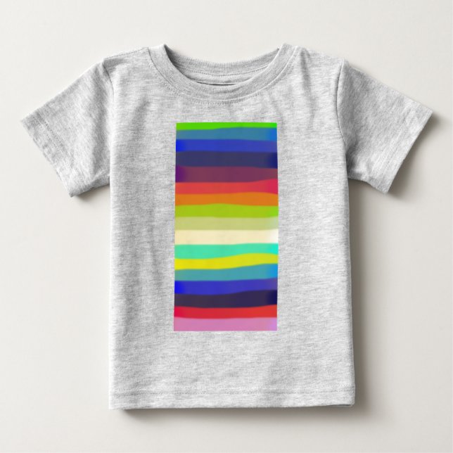 Camiseta Arte abstrata colorida 18 (Frente)
