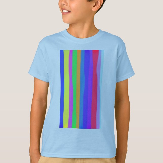 Camiseta Arte abstrata colorida 20 (Frente)