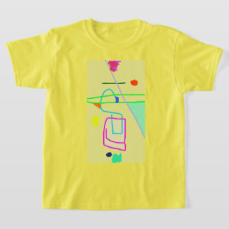 Camiseta Arte abstrata colorida 9