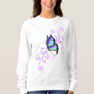 Camiseta Arte abstrata de borboleta linda para vestir