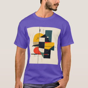 Camiseta Arte abstrata de ritmo industrial 2