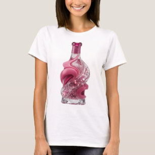 Camiseta ARTE ABSTRATA em Prata Bold Impressão de Moda