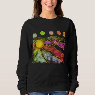 Camiseta Arte abstrata funky para vestir