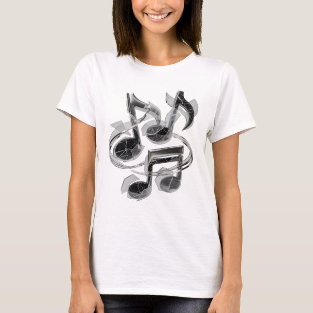 Camiseta ARTE ABSTRATA Prata Design Gráfico FRESCO (Frente)