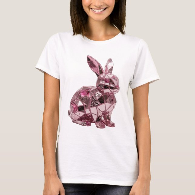 Camiseta Arte abstrata prateada ARREBATADORA Design Gráfico (Frente)