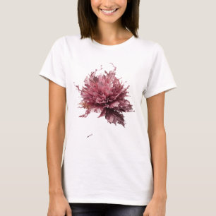 Camiseta Arte abstrata prateada DESIGN Chic