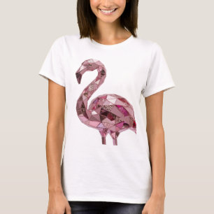 Camiseta Arte abstrata prateada espirituosa Design v2