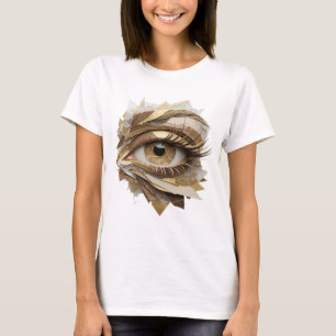 Camiseta ARTE ABSTRATA PRATEADA Icônica Design Abstrato