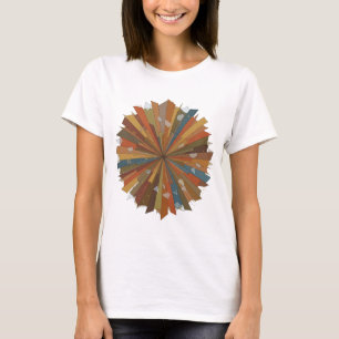 Camiseta Arte abstrata prateada STATEMENT Design v2