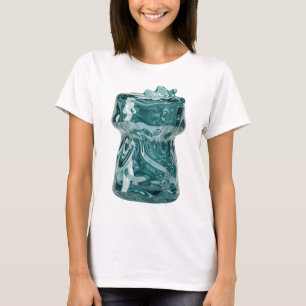 Camiseta Arte abstrata prateada WITTY Design Gráfico