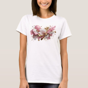Camiseta Arte Abstrata Vermelha com Estilo ARTE USÁVEL