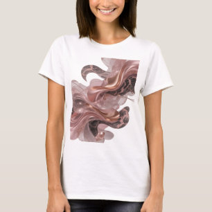 Camiseta Arte Abstrata Witty Gold Design