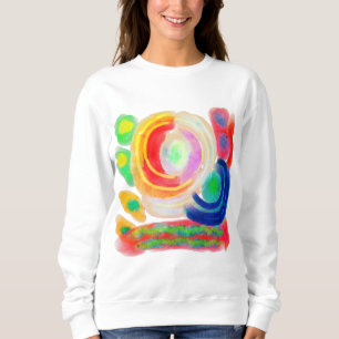 Camiseta Arte Abstrato Colorida Original para Vestir