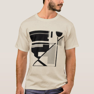 Camiseta Arte Abstrato de inspiração MCM, geométrica, de ci
