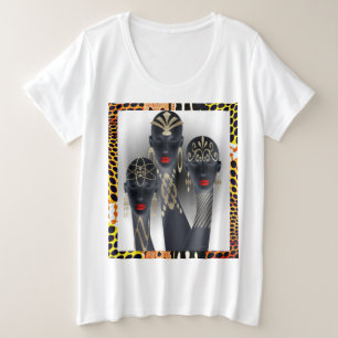 Camiseta Arte africana