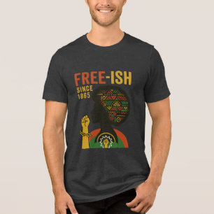 Camiseta Arte Afrocêntrica do Décimo Junto à Liberdade