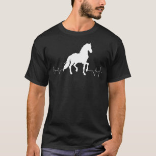 Camiseta Arte amante de cavalos sabrina