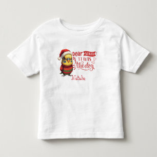 Camiseta Arte Animal Chiclet Natalina Fofa