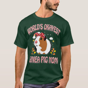 Camiseta Arte Animal Clássica da Noite mais Okayest Guiné S