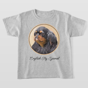 Camiseta Arte Animal Original Pintura Inglesa Toy Spaniel