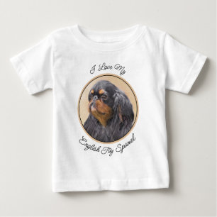 Camiseta Arte Animal Original Pintura Inglesa Toy Spaniel