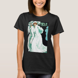 Camiseta Arte Antiga Modernista, Moda Italiana, Mulheres El