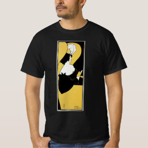 Camiseta Arte Antiga Modernista, Mulher Lendo um Livro Amar