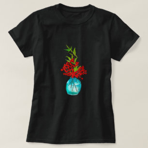 Camiseta Arte aquosa Red Berries