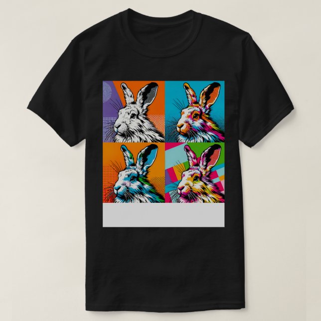 Camiseta Arte Árctica Legal Árctica - Lebre 1 (Frente do Design)