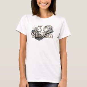 Camiseta Arte Artística 30 E ABENÇOADA Usável