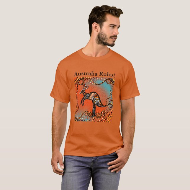CAMISETA ARTE AUSTRALIANO                    (Frente Completa)